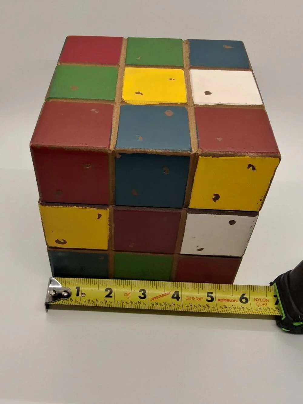 Wooden Rubik's Cube Storage/Display Shelf Box Container
